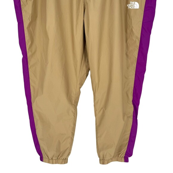 The North Face Jogger Pants Women's Plus 3X Hydrenaline Khaki Purple Windbreaker - Picture 5 of 13